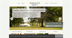 Desktop Screenshot of conferences.regents.ac.uk